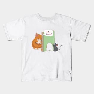 Cat and mouse Kids T-Shirt